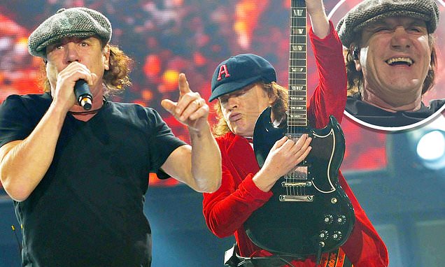 AC/DC set to tour Australia later this year with Brian Johnson | Daily Mail Online